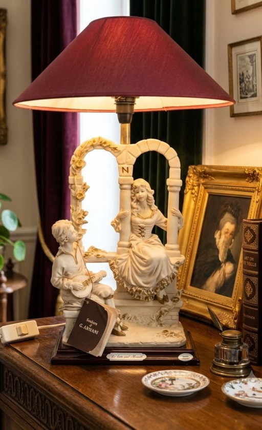 Originele oxoliet doorvoerlamp Giuseppe Armani l arte nel mondo Florence