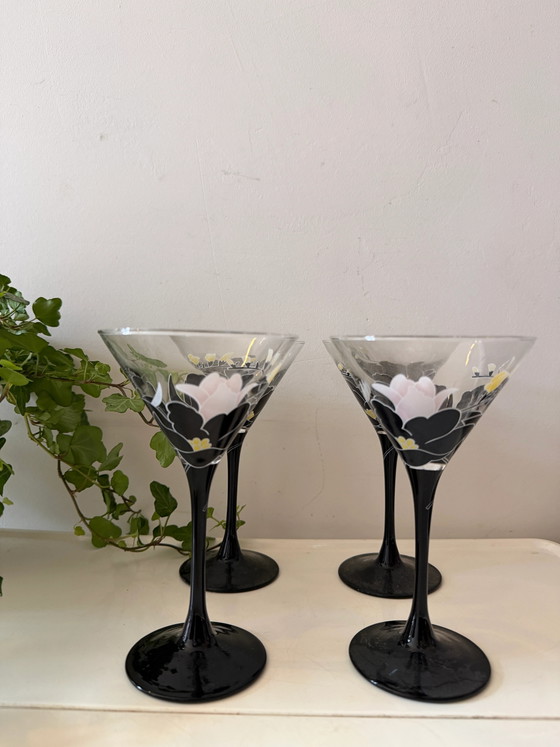 Luminarc Domino Anaïs Martini glasses – Glass & Decanter, Vintage (photo 5 of 5)
