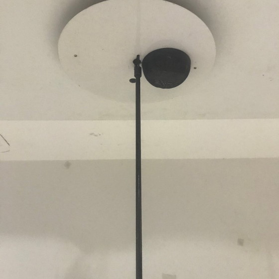 Image 1 of Weiße Pendelleuchten „Alesia“ – Carlo Forcolini für Artemide, 1980er Jahre