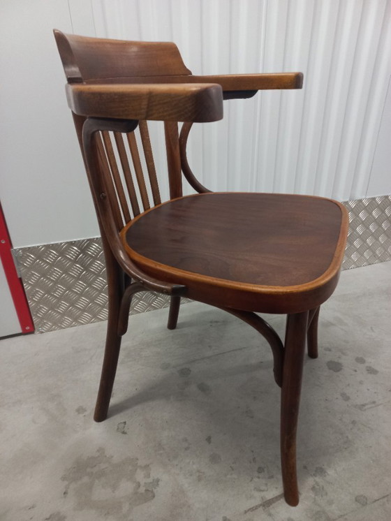 Image 1 of Thonet-style chair with armrests