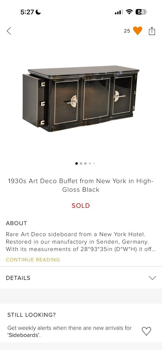 Image 1 of Cofre Art Déco