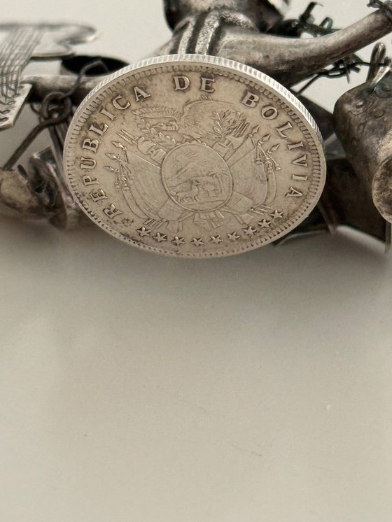 Image 1 of Boliviaanse zilveren Ekeko