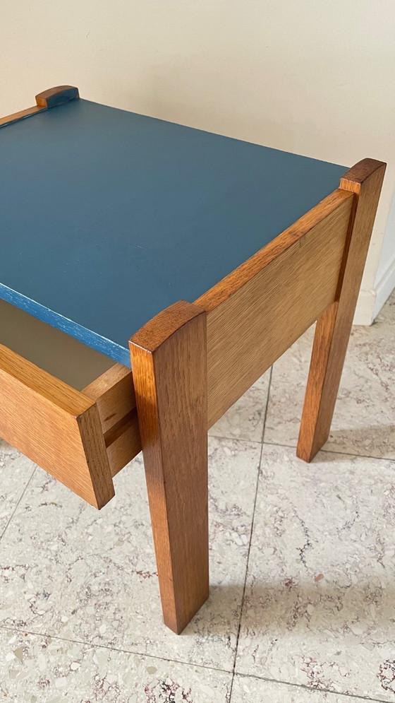 Image 1 of Vintage Scandinavisch kubus nachtkastje