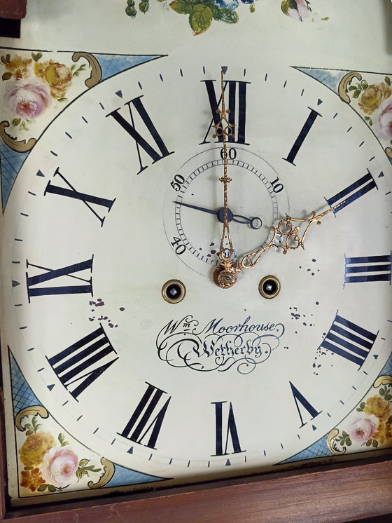 Image 1 of WM House Wetterby antique clock, 1780