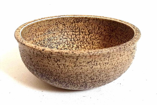 Coupe à fruits Les Potiers de L'Abbaye Années 70 Diamètre 22,5 cm