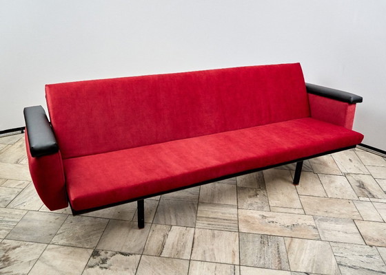 Image 1 of Divano letto industriale vintage, anni '60, Cecoslovacchia
