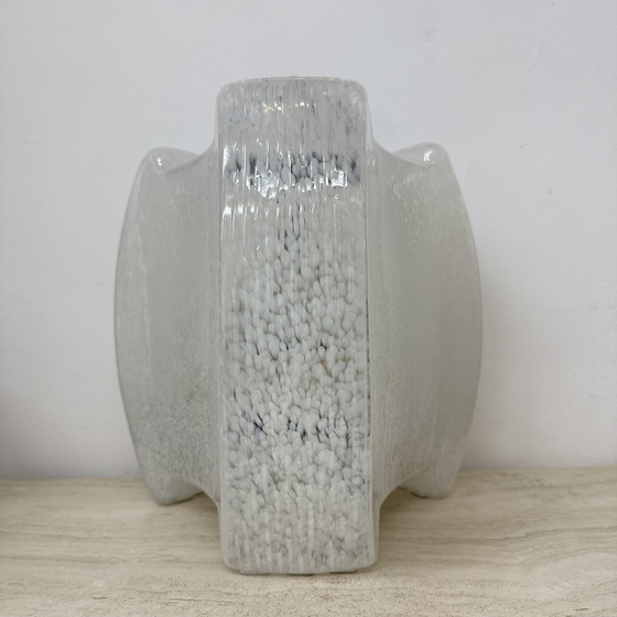 Image 1 of Lampadaire en verre italien de style Mid Century Carlo Nason pour Mazzega, années 1970