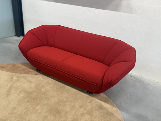 Image 1 of Pode Colla Divano 2,5 posti in tessuto Kvadrat Mosaico Rosso 203