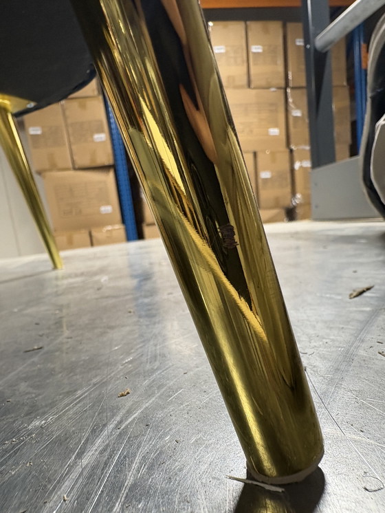 Image 1 of Blue Bronix71 Velvet armchair Amy