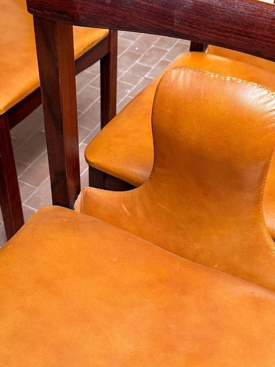 Image 1 of 6 sedie attribuite a Luigi Salocchi per Sormani, anni '60