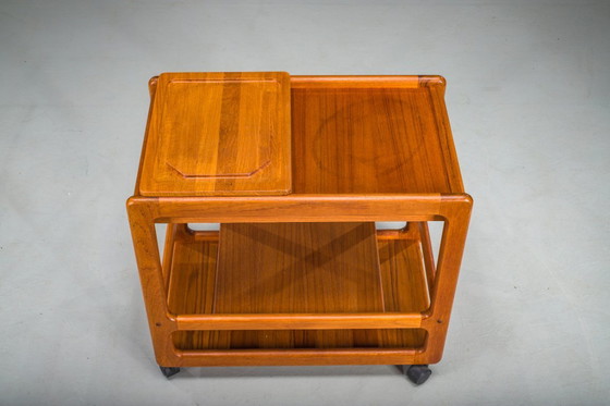 Image 1 of Carrello bar vintage in teak di Vildbjerg Møbelfabrik, Danimarca, anni '60