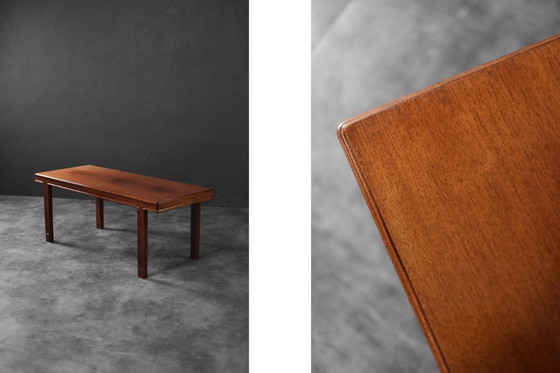 Image 1 of Vintage Scandinavische moderne mahoniehouten salontafel uit het midden van de eeuw door Tranås Möbelfabrik AB, jaren 50