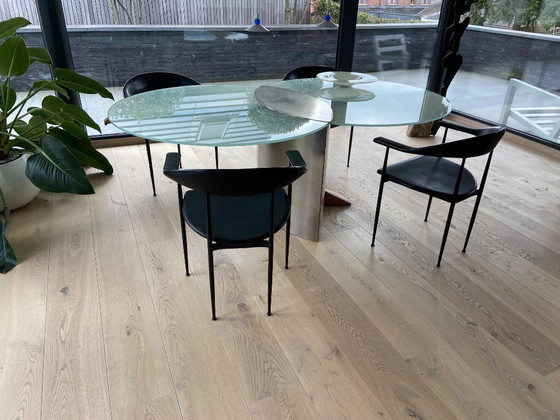 Image 1 of 4* Fasem P40 vintage design dining chairs