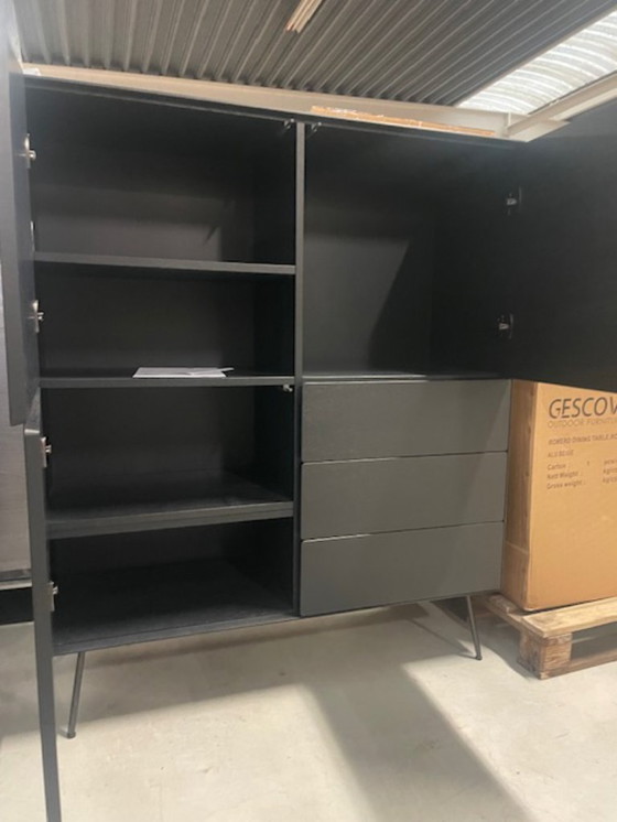 Image 1 of cabinet black oak