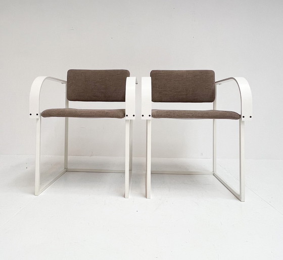 Image 1 of Ensemble de chaises Pastoe FM80 par Pierre Mazairac & Karel Boonzaaijer (2), 1980