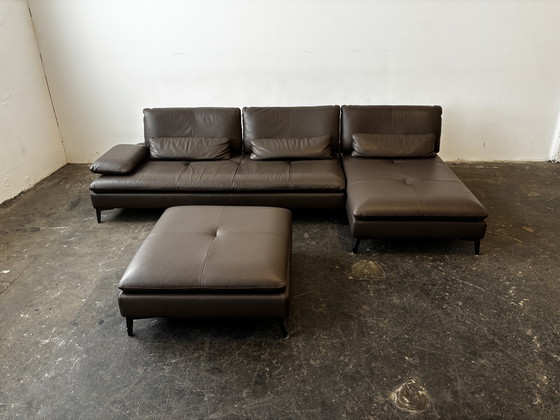 Image 1 of Divano di design Roche Bobois, divano in pelle, come nuovo