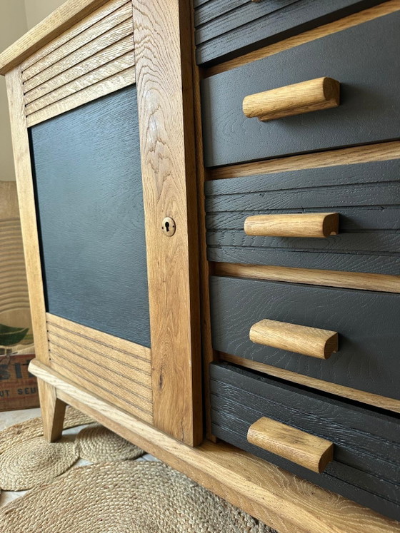 Credenza stile René Gabriel, patinata – Credenze, Wood (photo 6 of 15)