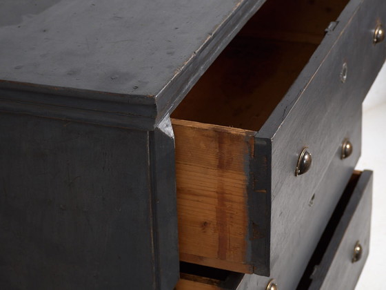 Commode grise antique (c.1920) #26 (photo 39 of 40)