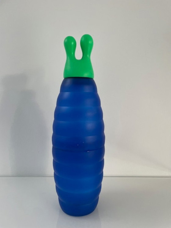 Alessi Fred the Worm thermos flask Guido Venturini 1997 – Glass & Decanter, Plastic, Glass (photo 4 of 13)