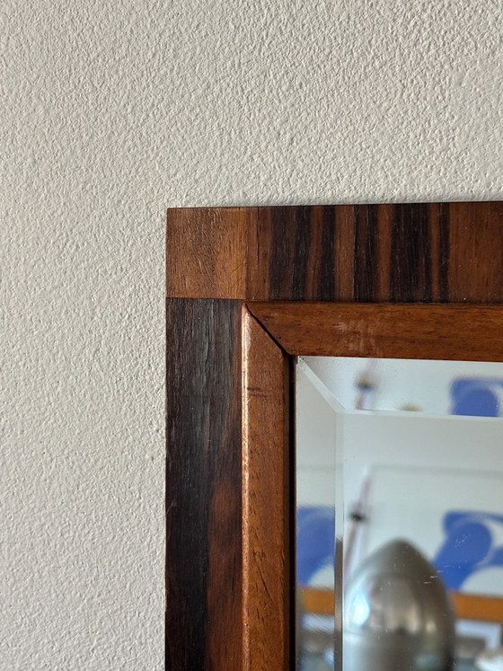 Vintage Art Deco Mirror - 1930s – Wood (photo 7 of 11)