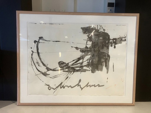 work by Anton Heijboer completely framed