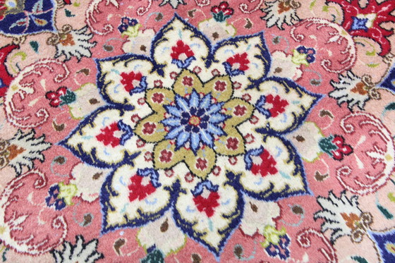 Image 1 of Origineel handgeknoopt Perzisch tapijt Tabriz 40 Raj Fijn 387 X 300 Cm Topconditie