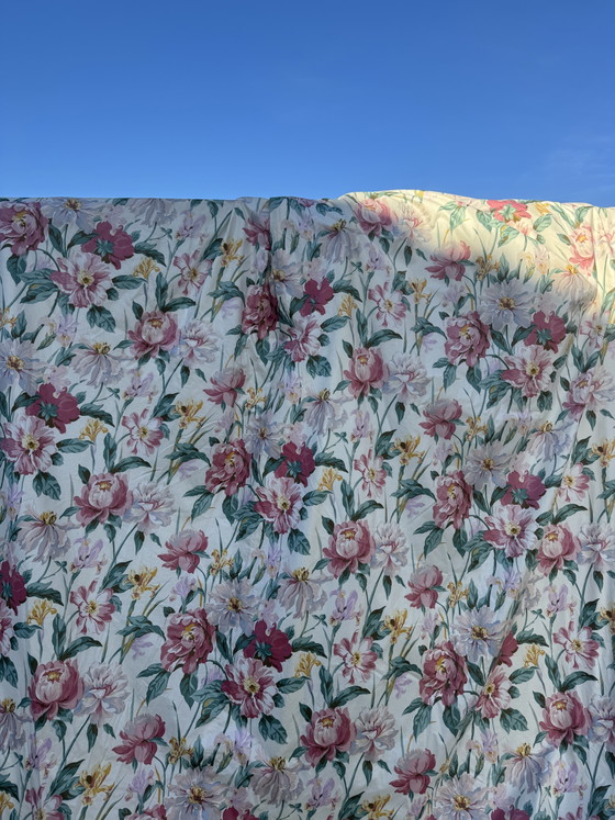 Laura Ashley Floral Curtains 70s – Wall decoration, Cotton (photo 11 of 14)