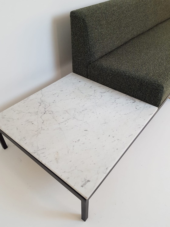 Vintage Artifort 070 Kho Liang Le Bank Marmer Tafel De Ploeg – 3-5 zitsbanken, Marble, Metal (photo 9 of 15)