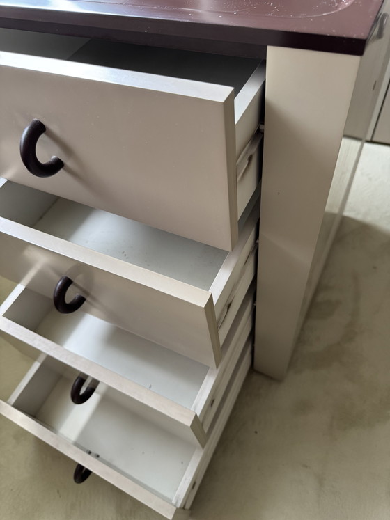 Interlübke modular system sideboard shelf design vintage 70s – Wood (photo 4 of 5)