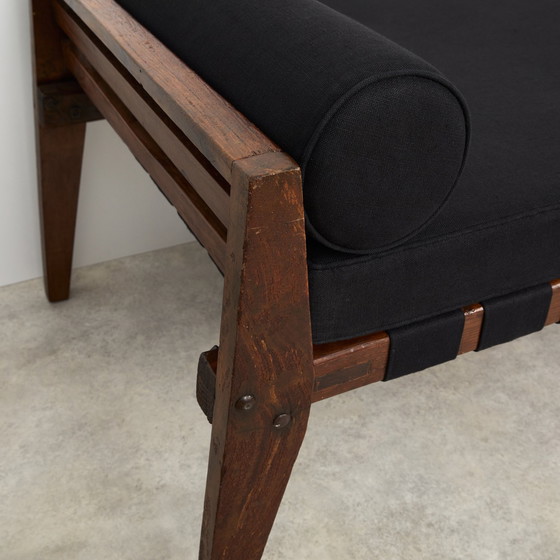 Image 1 of Divano letto smontabile Pierre Jeanneret, modello n. &#39;PJ-L-01-A&#39; Chandigarh, India, 1955-1956