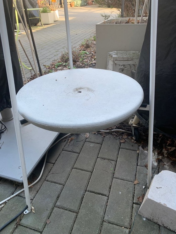 Image 1 of Vibia Wind floor lamp – Rare original version with concrete base & tripod (windproof!)