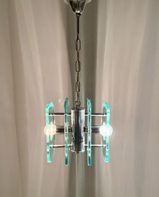 Image 1 of Lámpara colgante/lámpara de techo, Fontana Arte, Italia, década de 1970