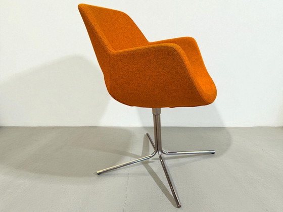 Image 1 of 6x sedia girevole l'ancora arancione