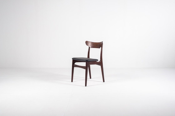 Image 1 of Juego de comedor de palisandro moderno de mediados de siglo: Sillas Schionning & Elgaard