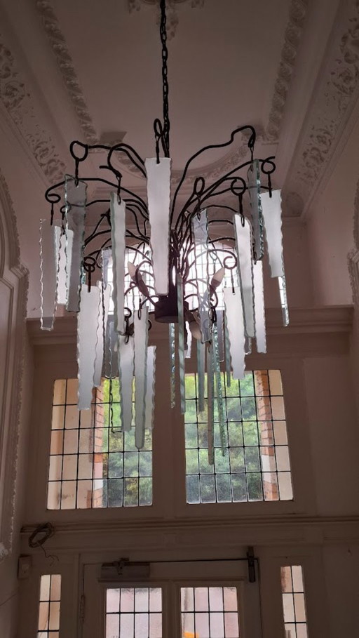 Chandelier/chandelier by Brand van Egmond 'Behind the Frosted Glass'