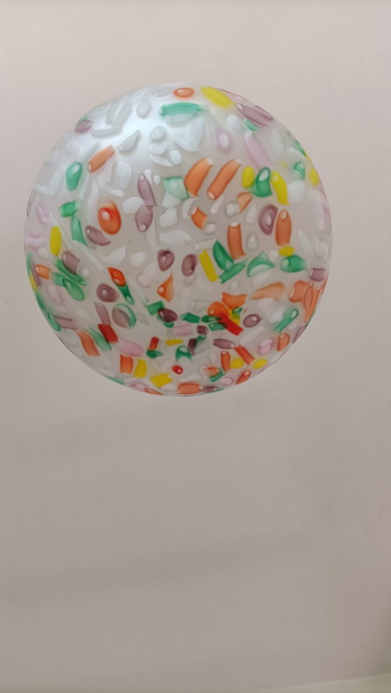 Due P Murano Glas Deckenleuchte, Design Orlando Peron und Vetrarti Ilves Group – Pendelleuchten, Plastic (photo 4 of 5)