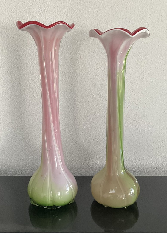 Image 1 of TWO MURANO VASES