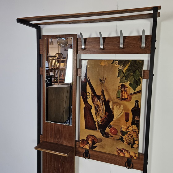 Image 1 of Vintage coat rack with shotgun holders