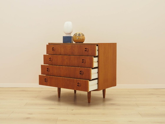 Image 1 of Teakhouten ladekast, Deens design, jaren 70, gemaakt in Denemarken.