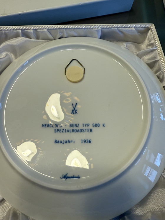 Image 1 of 3x edizione originale Meissen Mercedes Benz Ltd. NUOVA E MOLTO RARA!