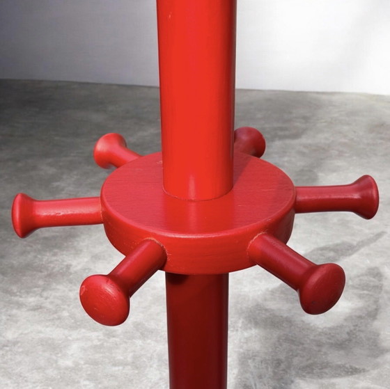 Vintage Deens Design Icoon |Kinderkapstok | Nanna Ditzel For Poul Kold | Jaren '60 – Kapstokken, Wood (photo 3 of 14)