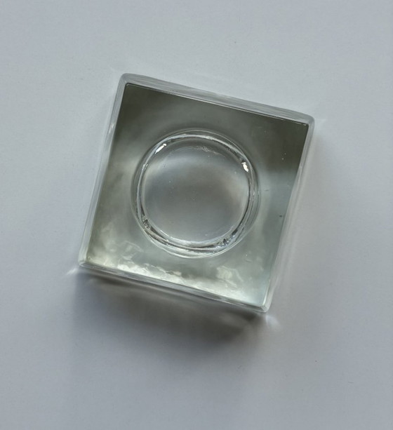Vintage / brutalist glass tealight holder – Candle holders (photo 3 of 5)