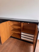vintage black cabinet 1968 - 2 parts