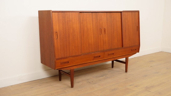 Credenza alta vintage | Mobile a muro | Teak | 180 cm – Credenze alte, Wood (photo 2 of 15)