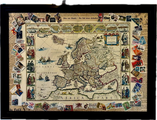 Unique work of art Atlas of Atlantis-The Inch of Your Thoughts Zert