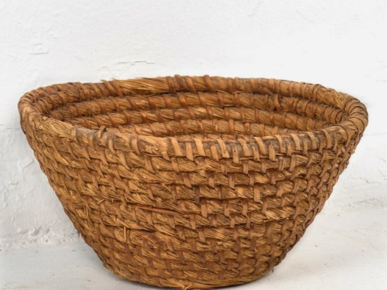 Antiker Weidenkorb (ca. 1930) # 7 – Dekorative Objekte, Wicker (photo 2 of 15)
