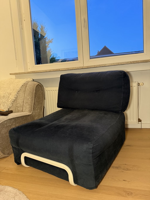 Vintage IKEA Rörberg 70s lounge stoel