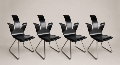 Set di 4 sedie Variér Penguin – Peter Opsvik