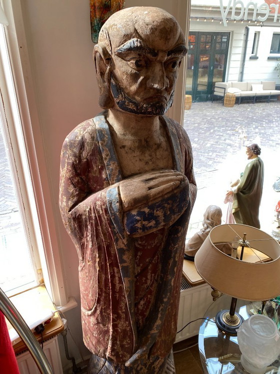 Image 1 of Estatua asiática de madera