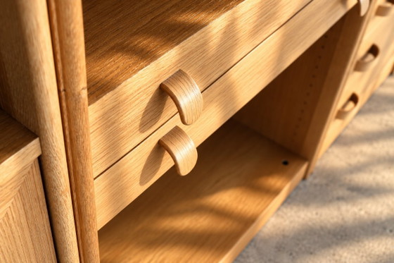 Vintage wall unit | cabinets | 1960s | Danish – Wall cabinet, Wood (photo 6 of 11)